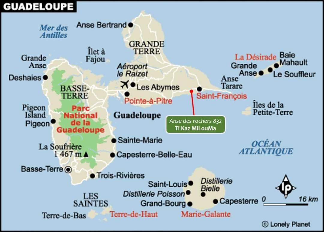 Anse Des Rochers - Ti Kaz Milouma Saint-Francois  Esterno foto